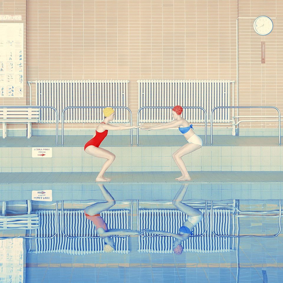 Maria Svarbova, Two swimmers, 2016
Archival Pigment Print, 19.7 x 19.7 inches
27.6 x 27.6 inches
35.4 x 35.4 inches
47.2 x 47.2 inches
59.1 x 59.1 inches