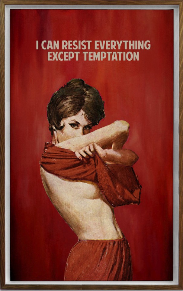 The Connor Brothers, I Can Resist Everything Except Temptation, 2019
67 x 39.5 inches
