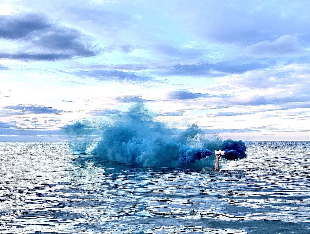 Daniele Sigalot, Superficial (Blue I), 2020
Hahnemühle Photo Paper, 38 x 50 inches