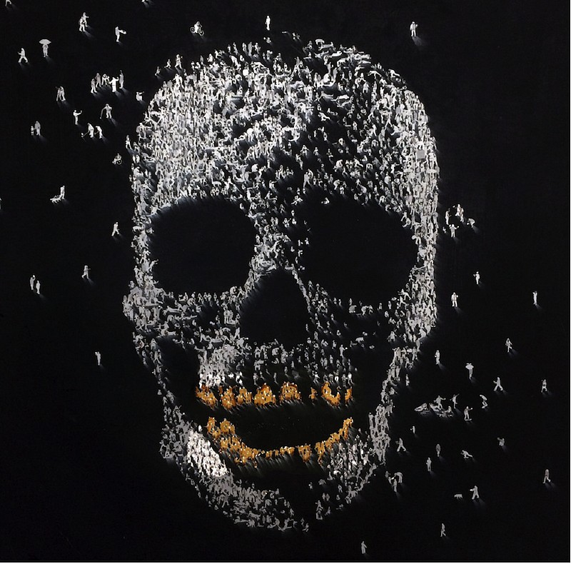 Craig Alan, Diamante En Bruto, 2020
Mixed Media and Acrylic on Board with Swarovaski Crystals, 48 x 48 inches