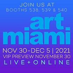 PRESS RELEASE: ART MIAMI 2021, Nov 30 - Dec 5, 2021