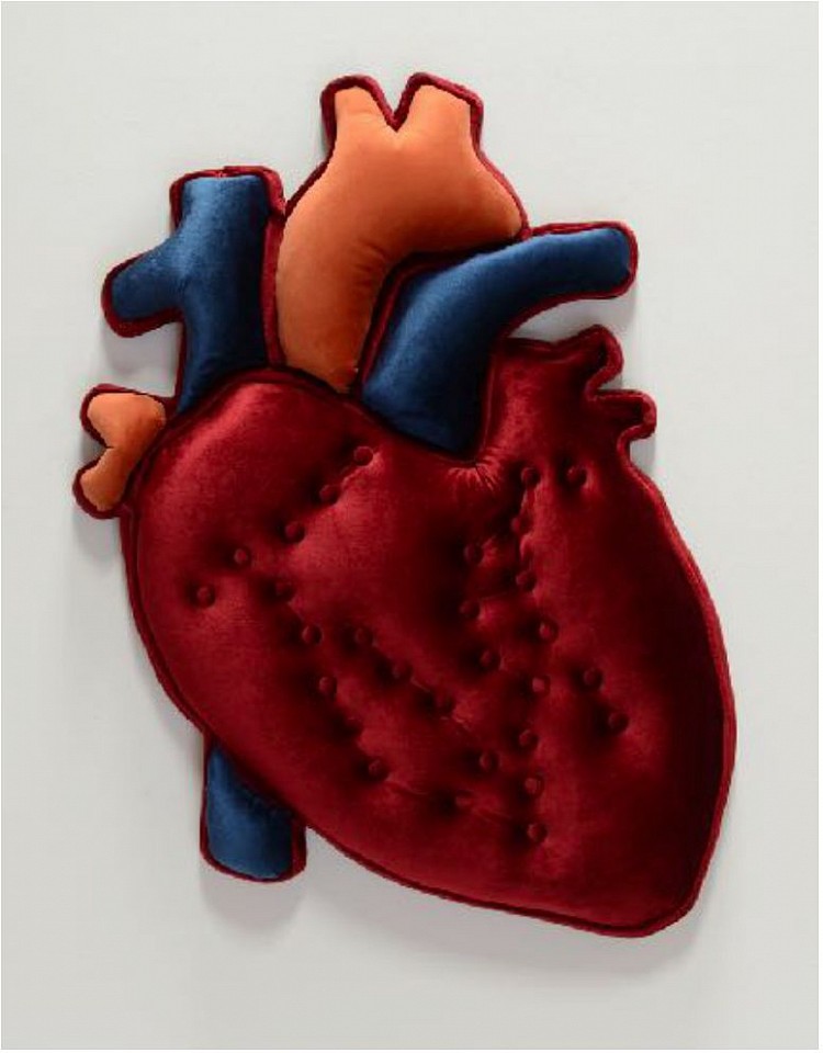 Alexi Torres, Comfort Heart, 2020
Wall Sculpture, 28 x 23 in.
