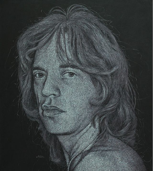 Alexi Torres, Mick Jagger, 2013
Original Oil on Canvas, 72 x 64 in.