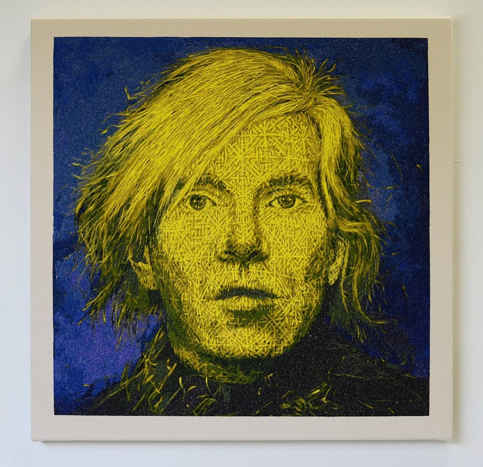 Alexi Torres, Warhol, 2021
Thread on Canvas, 30 x 30 in.