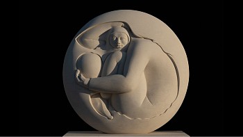 Work: Jorge Jiménez Deredia El Alquimista