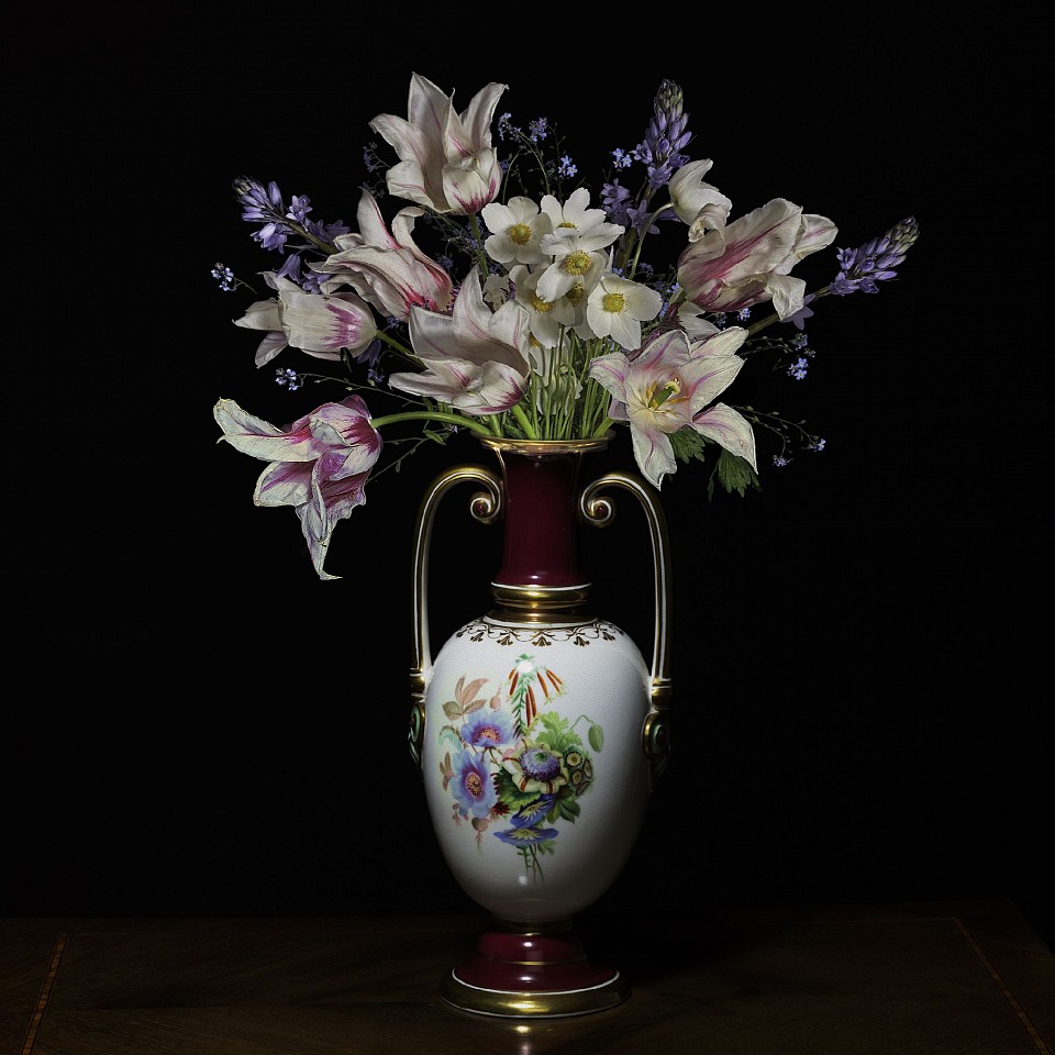 T.M. Glass, Spring Bouquet in a Ceramic Vase, 2021
Archival Pigment Print Mounted on Dibond, 42 x 42 in.