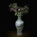 T.M. Glass, Hellebores and Bleeding Hearts in a Chinese Vessel
2018, Archival Pigment Print Mounted on Dibond