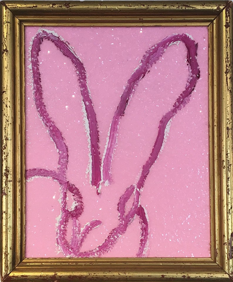 Hunt Slonem, Pink Diamond, 2019
Oil and Acrylic with Diamond Dust on Wood, 10 x 8 in.