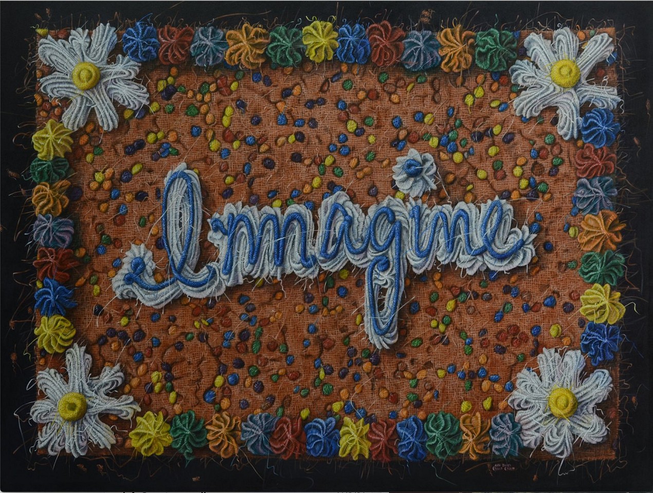 Alexi Torres, Celebration - Imagine, 2014
Original Oil on Canvas, 72 x 96 in.