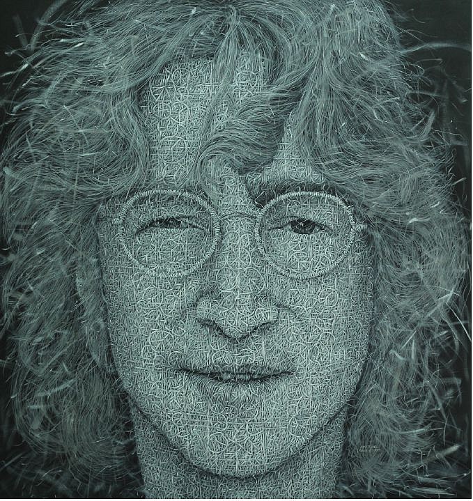 Alexi Torres, John Lennon, 2013
Original Oil on Canvas, 72 x 68 in.