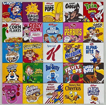 Guy Boudro -&nbsp;Guy Boudro Cereal Mosaic: Mini Wheats