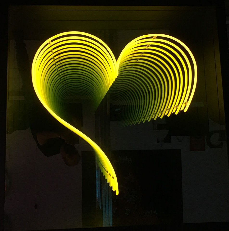 David Drebin, Heart Of Gold, 2021
Infinity Neon Light Installation, 48 x 48 x 8 in.