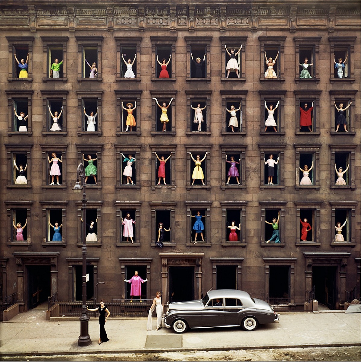 Ormond Gigli, Girls in the Windows, 1960