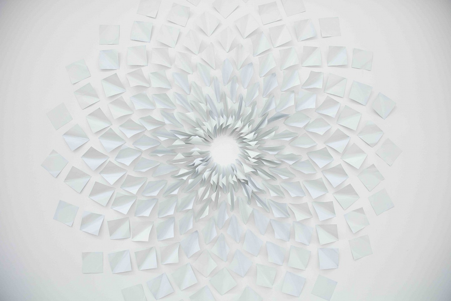 Daniele Sigalot, Inconsistently Logical, 2024
Acrylic Varnish on Iron, 114 x 114 in.