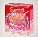 Andy Warhol, Campbell's Chicken Noodle Soup Box
1986, Acrylic and Silkscreen Ink on Canvas