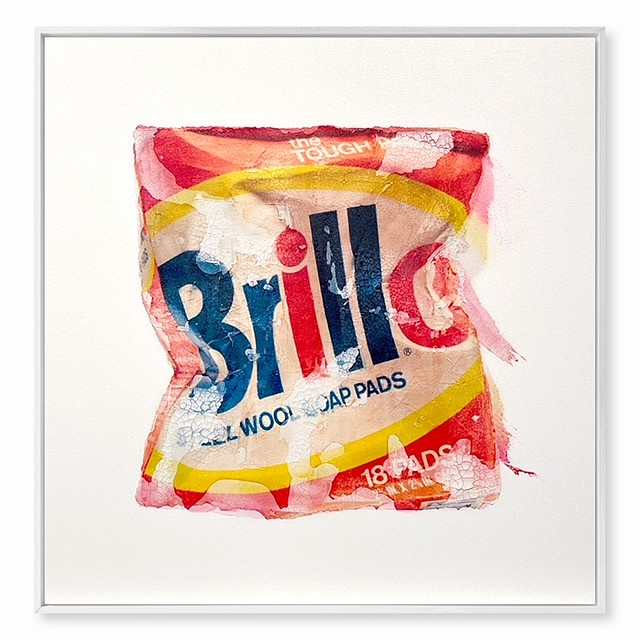Ali Eckert, Brillo, 2022
Original Mixed Media on Canvas, 33 x 33 in.