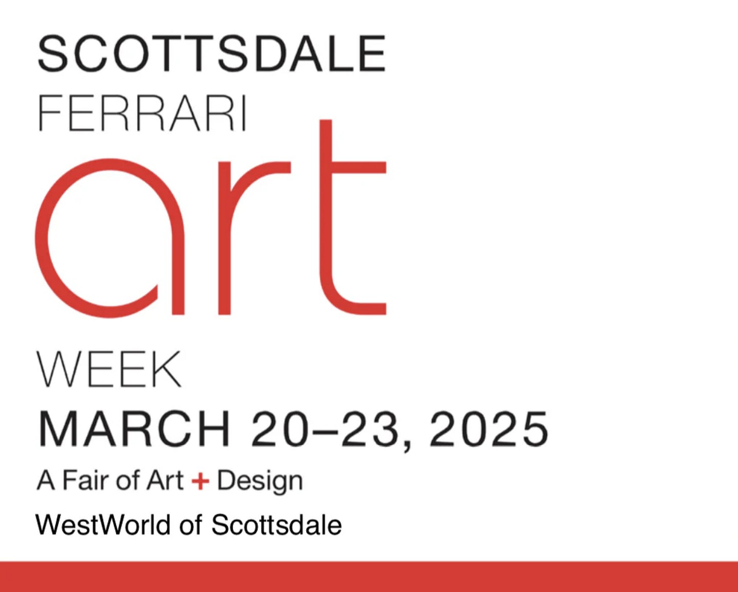 PRESS RELEASE: Scottsdale Ferrari Art Week | BOOTHS F9 & G9, Mar 17 - Mar 26, 2025