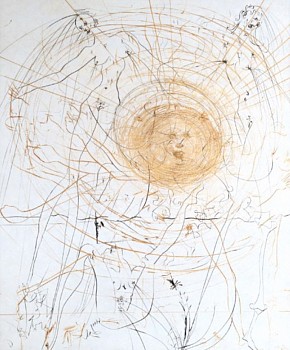 Salvador Dali - Salvador Dali Les Hippies: The Sun