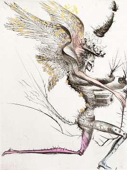 Work: Salvador Dali Venus in Furs Suite: Winged Demon