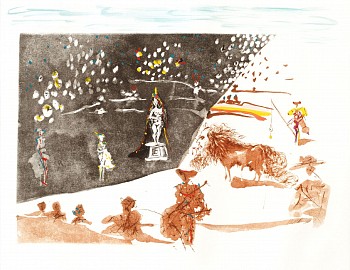 Work: Salvador Dali Surrealistic Bullfight Suite: The Statue