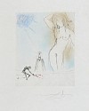 Salvador Dali, Don Juan Suite: The Nude
1970, Hand Colored Copper Etching on Japon