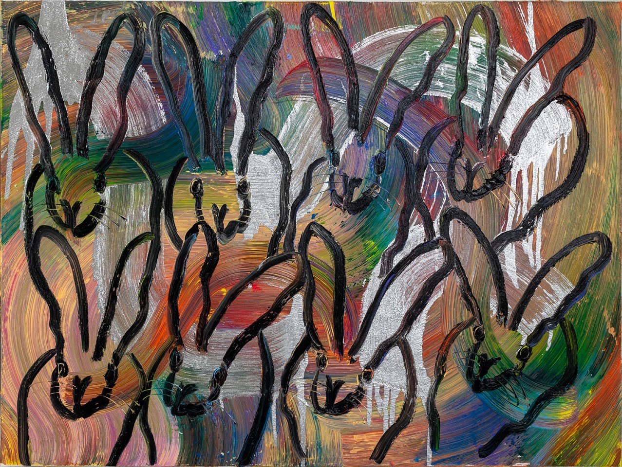 Hunt Slonem, Totem Tuesday, 2021
Original Oil on Canvas, 30 x 40 in.