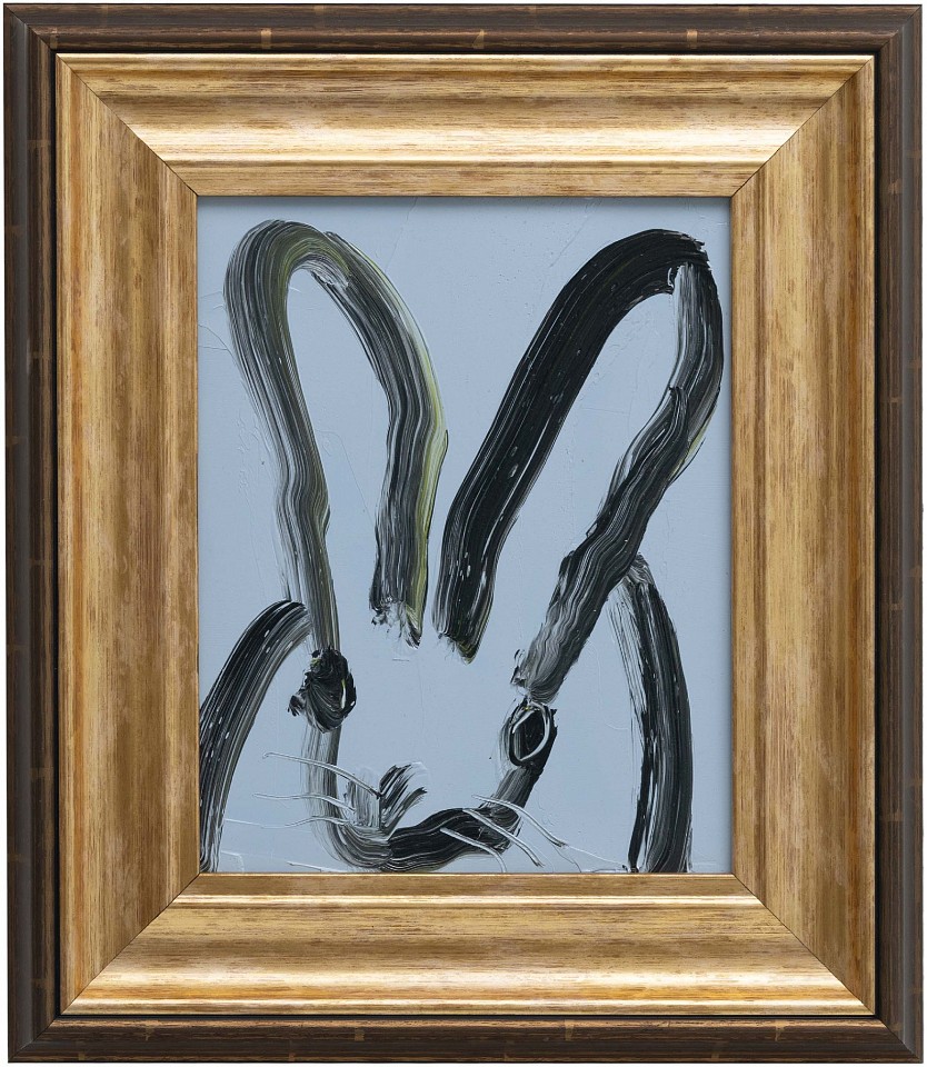Hunt Slonem, Blue News
Original Oil on Canvas, 14 1/2 x 12 1/2 in.