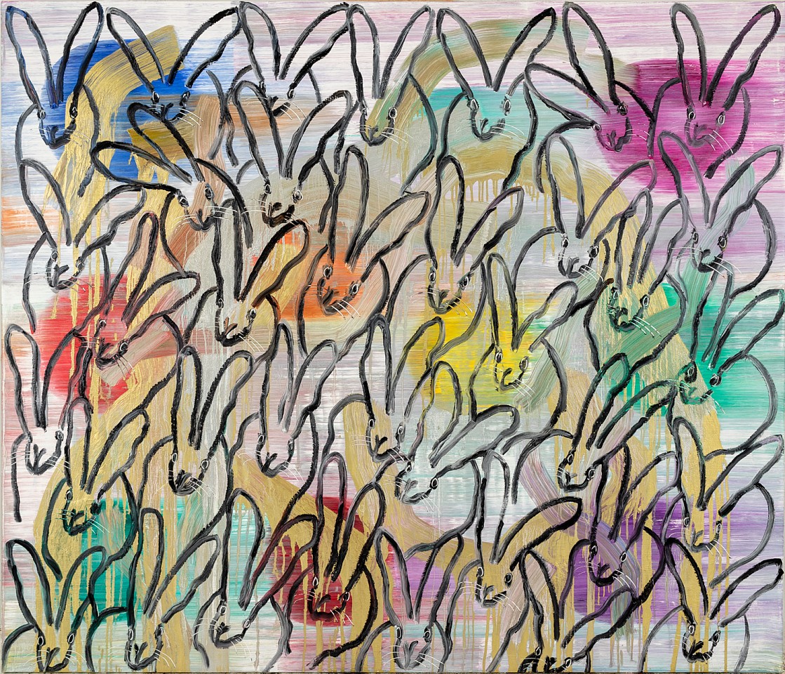 Hunt Slonem, Chinensis August Moon, 2020
Original Oil on Canvas, 72 x 84 in.