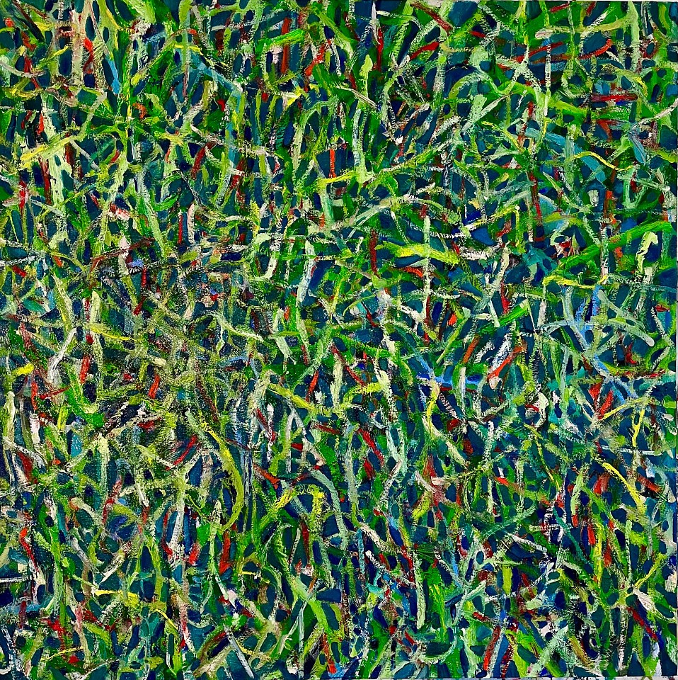 Lynn Goldsmith, Abstraction 8, 2025
Oil on Canvas, 48 x 48 in.