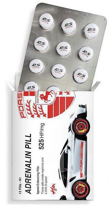 Diana Korn, Adrenalin Pill - Porsche 2, 2025
Mixed Media Wall Sculpture, 26 x 13 x 4 in.