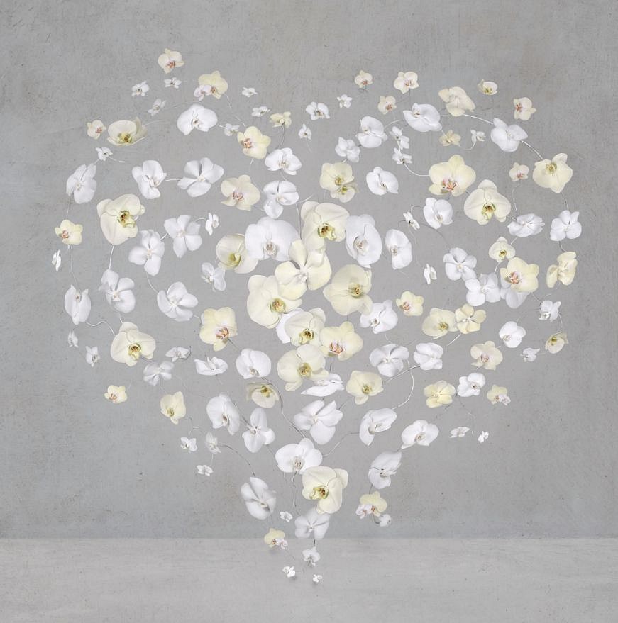 Isabelle van Zeijl, Shining Heart, 2025
Dye Sublimation Aluminum with White Frame, 32 x 32 in.