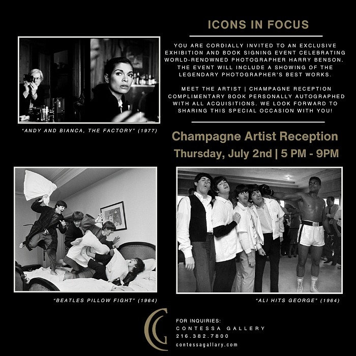 Contessa Gallery | Harry Benson Reception