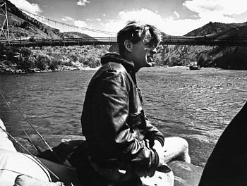 Harry Benson -&nbsp;Harry Benson Robert F Kennedy on Snake River, Idaho