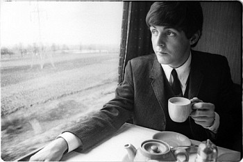 Harry Benson -&nbsp;Harry Benson Paul on Train, A Hard Day's Night