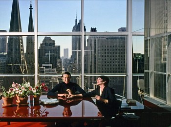 Harry Benson -&nbsp;Harry Benson Halston and Liza Minnelli, Olympic Tower, NY