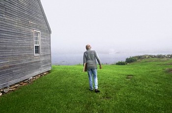 Work:&nbsp;Harry Benson Andrew Wyeth, Benner Island, Maine