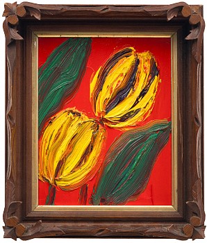 Hunt Slonem -&nbsp;Hunt Slonem 2 Yellow Tulips