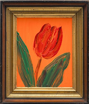 Work:&nbsp;Hunt Slonem Tulip
