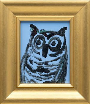 Work:&nbsp;Hunt Slonem Sky Owl