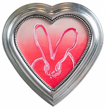 Work:&nbsp;Hunt Slonem Queen of Hearts