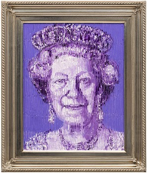 Hunt Slonem -&nbsp;Hunt Slonem Her Majesty Queen Elizabeth 2