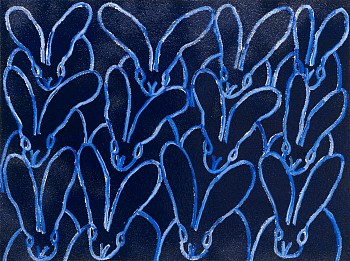 Hunt Slonem -&nbsp;Hunt Slonem Blue Diamond Dust June