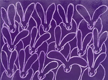 Hunt Slonem -&nbsp;Hunt Slonem Color Purple Diamond Dust
