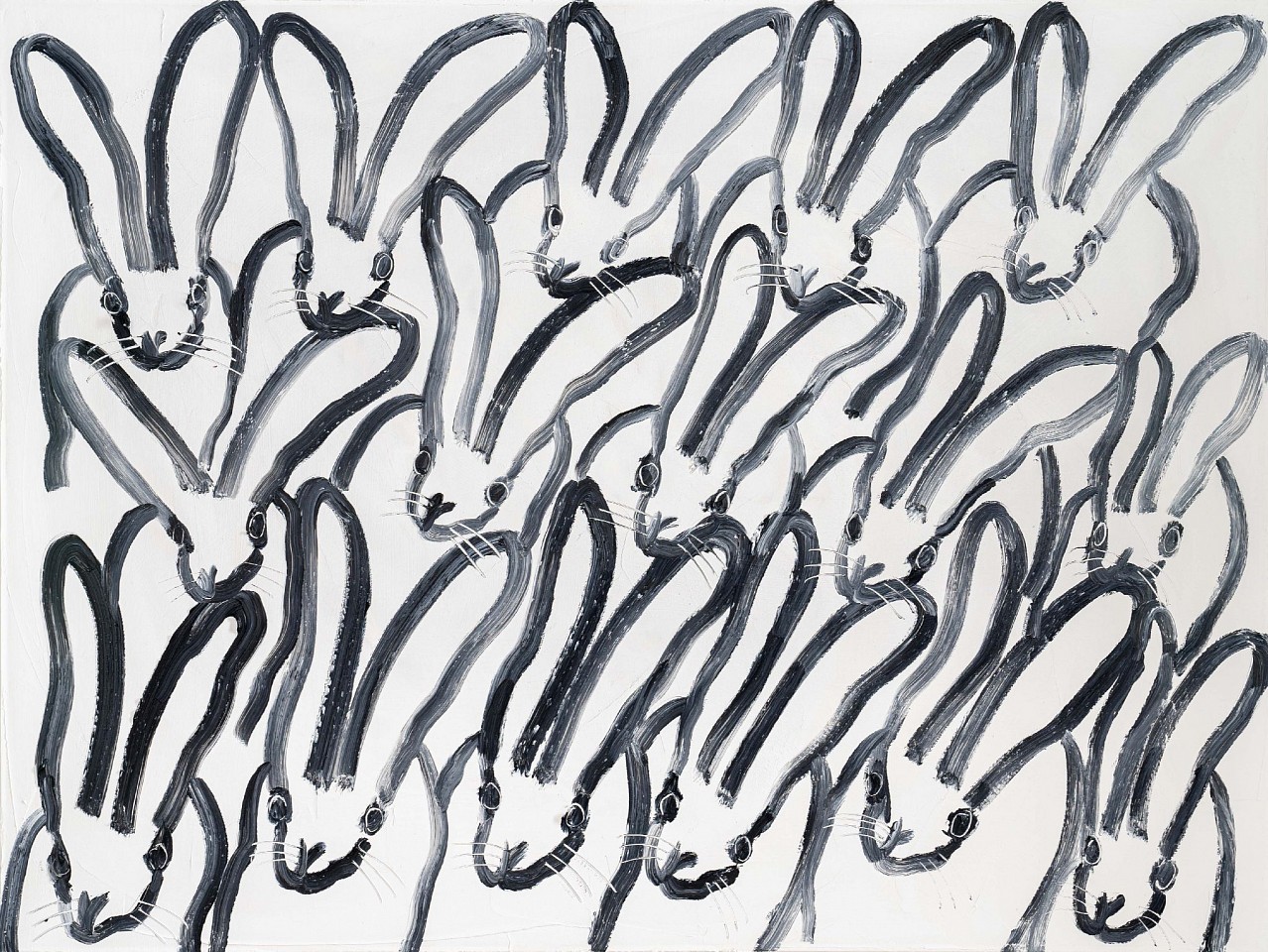 Hunt Slonem, Hutch Potomac, 2024
Original Oil on Canvas, 30 x 40 in.