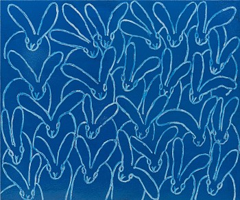 Hunt Slonem -&nbsp;Hunt Slonem Gale Wind Blue Diamond Dust Fluffle