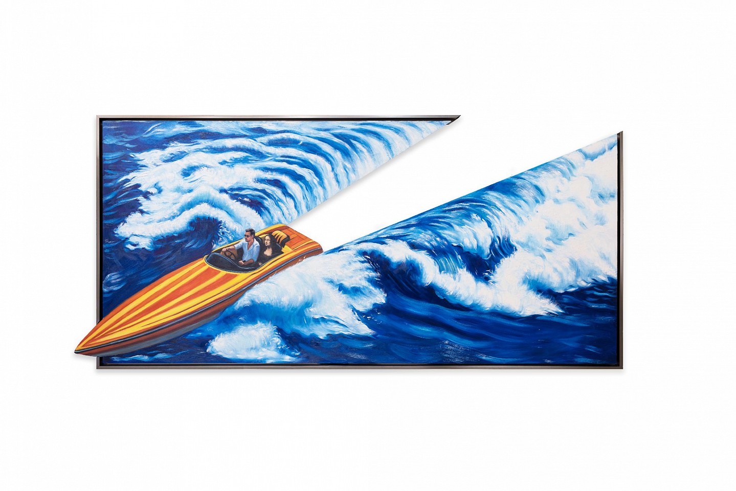 Hijack, Leave Nothing Behind, 2026
Oil on Wood, 42 x 95 in.