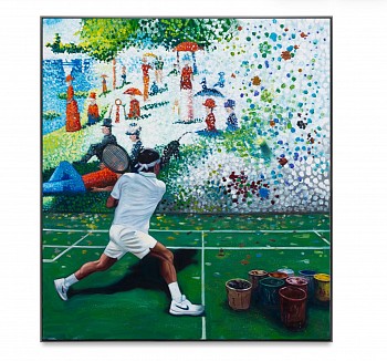 Work:&nbsp;Hijack Match Pointillism