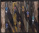 Hijack, On Track
2026, Oil on Wood