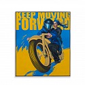 Hijack, Keep Moving Forward
2026, Oil on Canvas