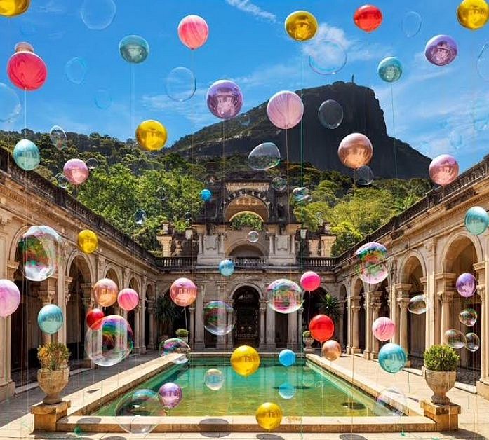Flávia Junqueira, Parque Lage #2 1957, 2026
Mineral Pigment on Cotton Paper, 59 x 72 in.